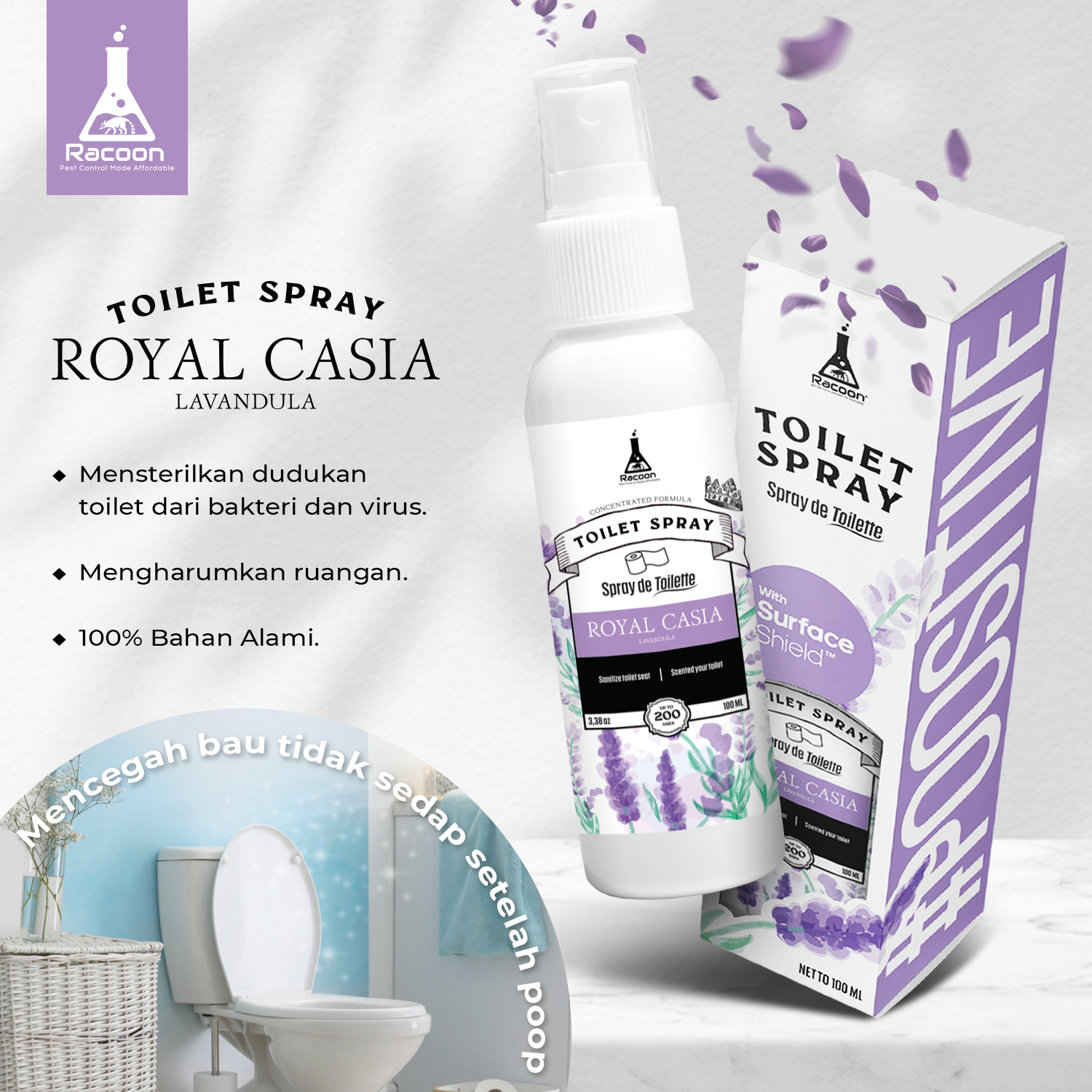 racoon toilet spray royal casia new fix